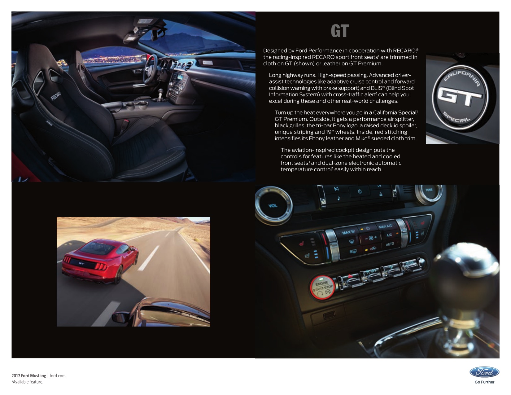 2017 Ford Mustang Brochure Page 22